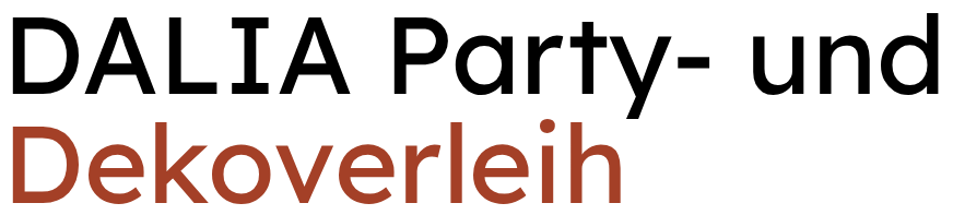 DALIA Party- und Dekoverleih